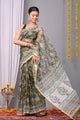 Premium Hand Block Printed Kota Doria Saree