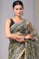 Premium Hand Block Printed Kota Doria Saree