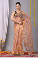 Premium Hand Block Printed Kota Doria Saree