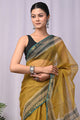 Premium Hand Block Printed Kota Doria Saree