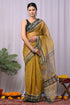 Premium Hand Block Printed Kota Doria Saree