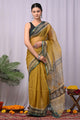 Premium Hand Block Printed Kota Doria Saree