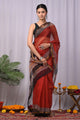 Premium Hand Block Printed Kota Doria Saree
