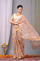 Premium Hand Block Printed Kota Doria Saree