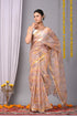 Premium Hand Block Printed Kota Doria Saree