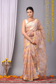 Premium Hand Block Printed Kota Doria Saree