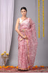 Premium Hand Block Printed Kota Doria Saree