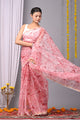 Premium Hand Block Printed Kota Doria Saree