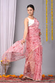 Premium Hand Block Printed Kota Doria Saree