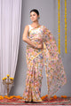 Premium Hand Block Printed Kota Doria Saree