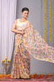 Premium Hand Block Printed Kota Doria Saree
