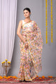 Premium Hand Block Printed Kota Doria Saree