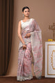 Premium Hand Block Printed Kota Doria Saree