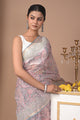 Premium Hand Block Printed Kota Doria Saree