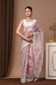 Premium Hand Block Printed Kota Doria Saree