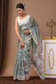 Premium Hand Block Printed Kota Doria Saree