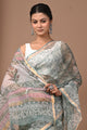 Premium Hand Block Printed Kota Doria Saree