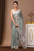 Premium Hand Block Printed Kota Doria Saree