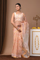 Premium Hand Block Printed Kota Doria Saree