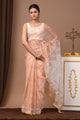 Premium Hand Block Printed Kota Doria Saree