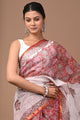 Premium Hand Block Printed Kota Doria Saree