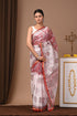 Premium Hand Block Printed Kota Doria Saree