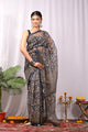 Premium Hand Block Printed Kota Doria Saree