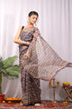 Premium Hand Block Printed Kota Doria Saree