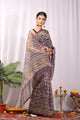 Premium Hand Block Printed Kota Doria Saree