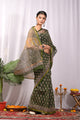 Premium Hand Block Printed Kota Doria Saree