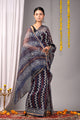Premium Hand Block Printed Kota Doria Saree