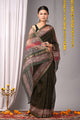 Premium Hand Block Printed Kota Doria Saree