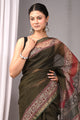 Premium Hand Block Printed Kota Doria Saree