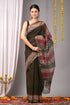Premium Hand Block Printed Kota Doria Saree