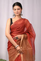 Premium Hand Block Printed Kota Doria Saree