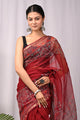 Premium Hand Block Printed Kota Doria Saree