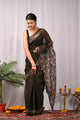 Premium Hand Block Printed Kota Doria Saree