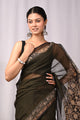 Premium Hand Block Printed Kota Doria Saree