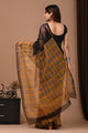 Premium Hand Block Printed Kota Doria Saree