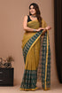 Premium Hand Block Printed Kota Doria Saree