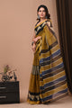 Premium Hand Block Printed Kota Doria Saree