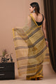 Premium Hand Block Printed Kota Doria Saree