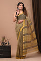 Premium Hand Block Printed Kota Doria Saree