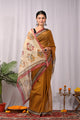 Premium Hand Block Printed Kota Doria Saree