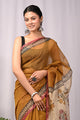 Premium Hand Block Printed Kota Doria Saree