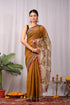 Premium Hand Block Printed Kota Doria Saree