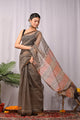 Premium Hand Block Printed Kota Doria Saree