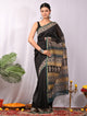 Exclusive Bagru Print Chanderi Silk Saree