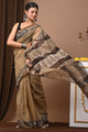 Premium Hand Block Printed Kota Doria Saree