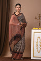 Premium Hand Block Printed Kota Doria Saree